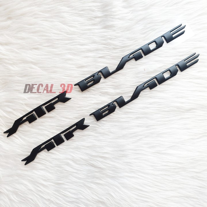 TEM AIR BLADE 2019 MÀU ĐEN NHÁM HÀNG ZIN CỰC ĐẸP 1 CẶP