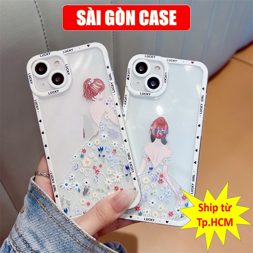 Ốp lưng điện thoại Iphone VÁY DẠ HỘI đáng yêu ip7,8,plus/X,XS/XSMAX/11/11/12/13,pro,max