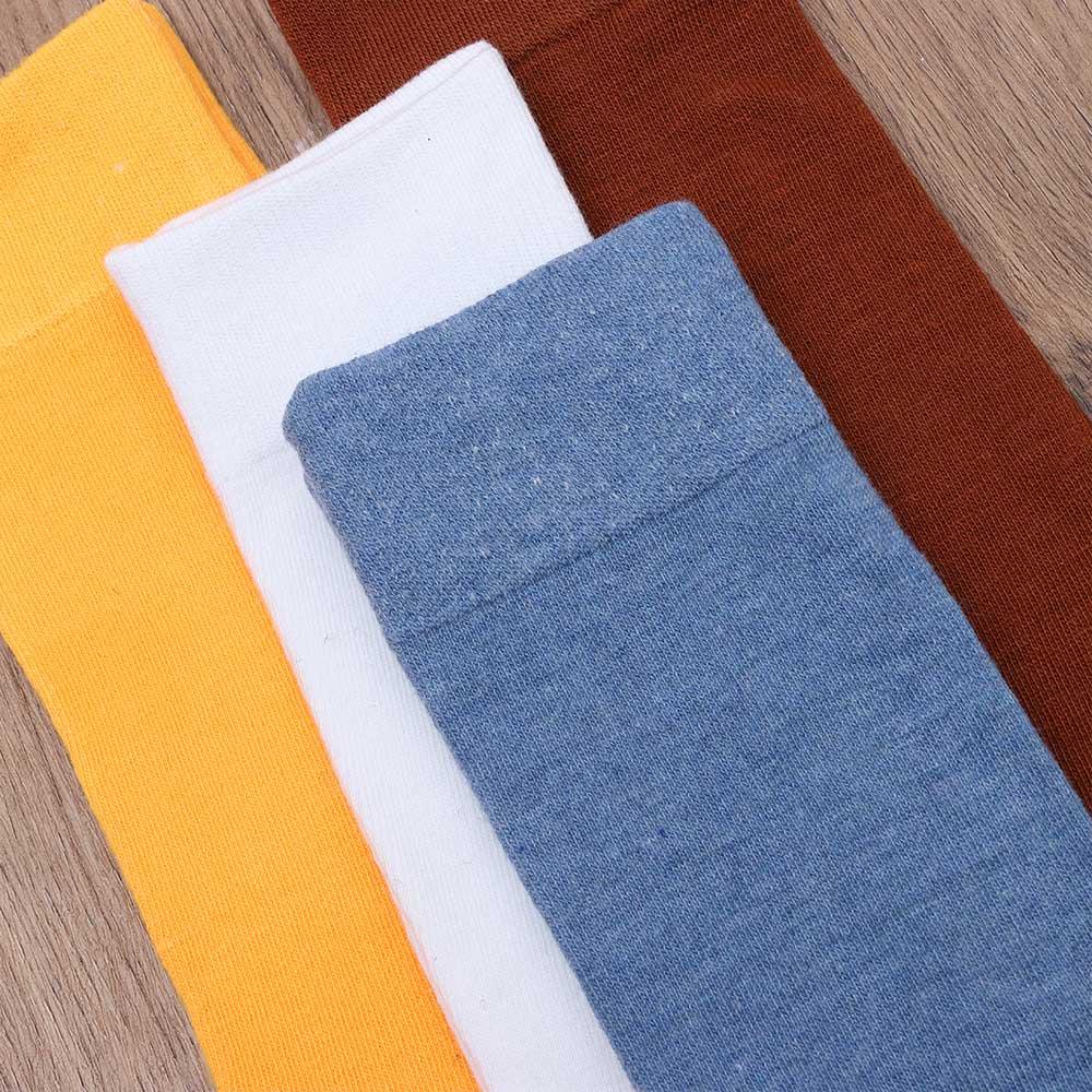 Vớ Dài Qua Gối Màu Trơn Giữ Ấm Thời Trang Cho Nữ