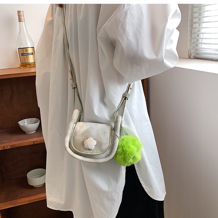 Túi đeo chéo IELGY thiết kế phong cách đơn giản nhỏ gọn thời trang cho nữ