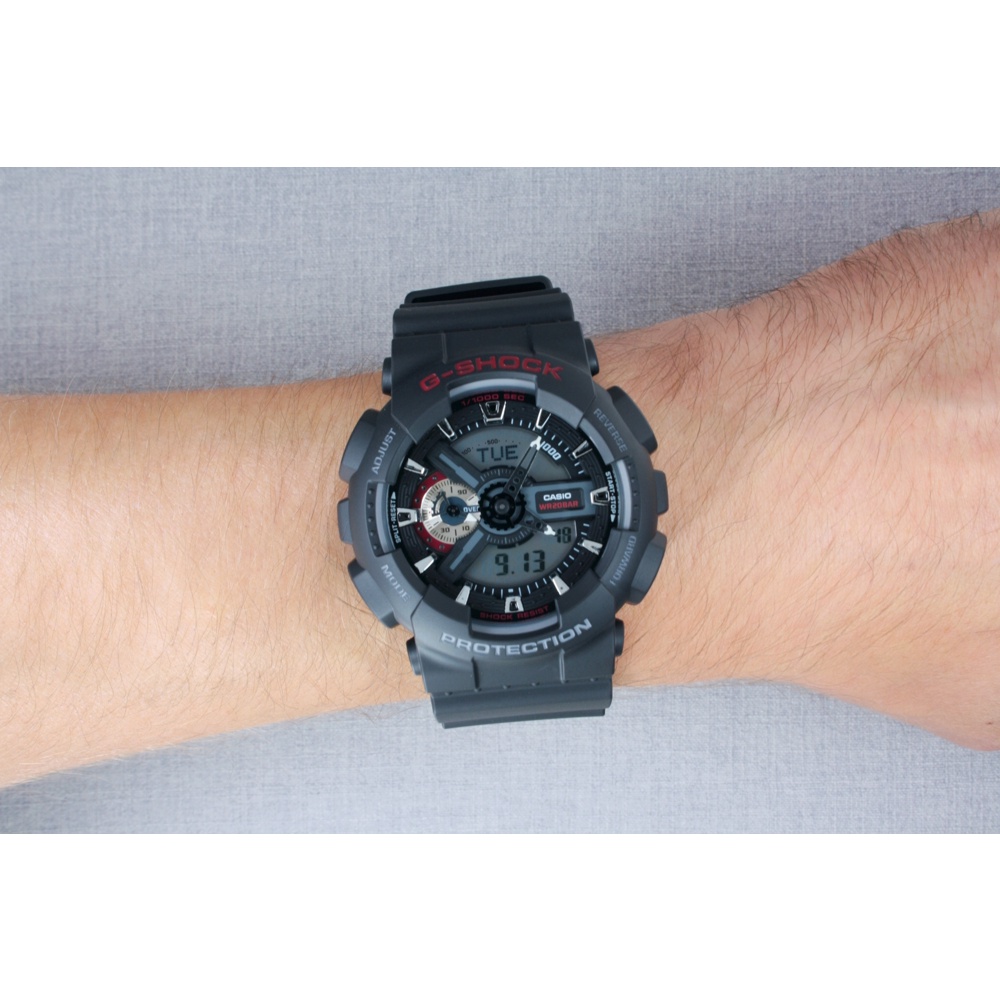 Đồng Hồ Nam Dây Nhựa Casio G-Shock GA-110-1ADR Chính Hãng GA-110-1A