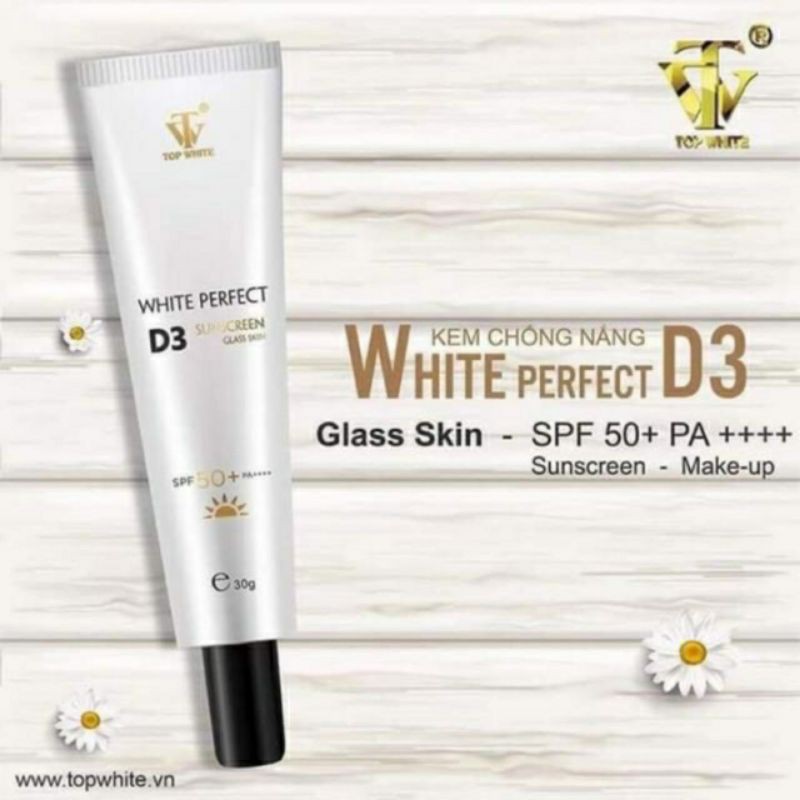 Top White D3 chống nắng