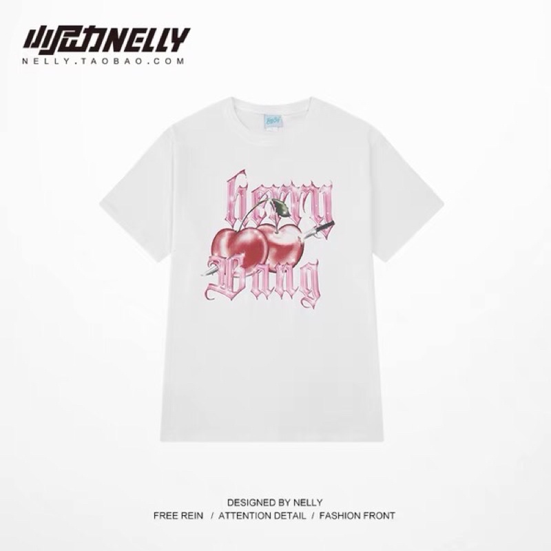 Áo phông nelly heybig sale (có sẵn) 2 táo đỏ
