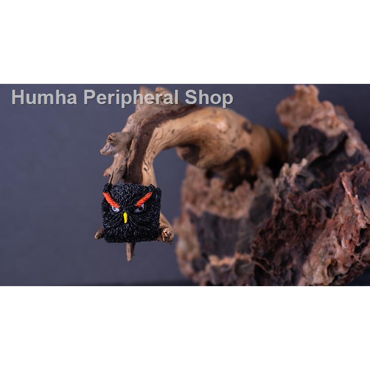 Artisan Nắp Phím Cơ Bằng Nhựa Resin Thủ Công Hình Cú Mèo Xinh Xắn