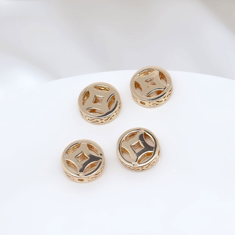 Chuỗi Hạt Đồng 14K Dùng Làm Vòng Tay Thủ Công diy