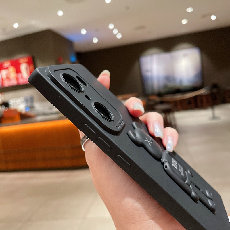 Ốp Điện Thoại TPU Mềm Có Giá Đỡ Họa Tiết Hoạt Hình Cho Xiaomi Mi 12 12s 12X 11 Pro Lite