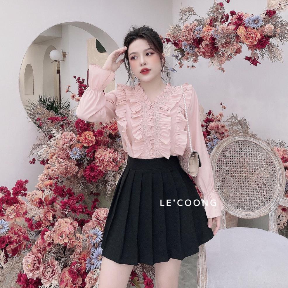 Chân Váy Chữ A Ngắn Chân Váy Xếp Li Thiết Kế XoèThích Hợp Dạo Phố Có Lót Quần Bên Trong Đủ Size_LeRin CV16 | BigBuy360 - bigbuy360.vn