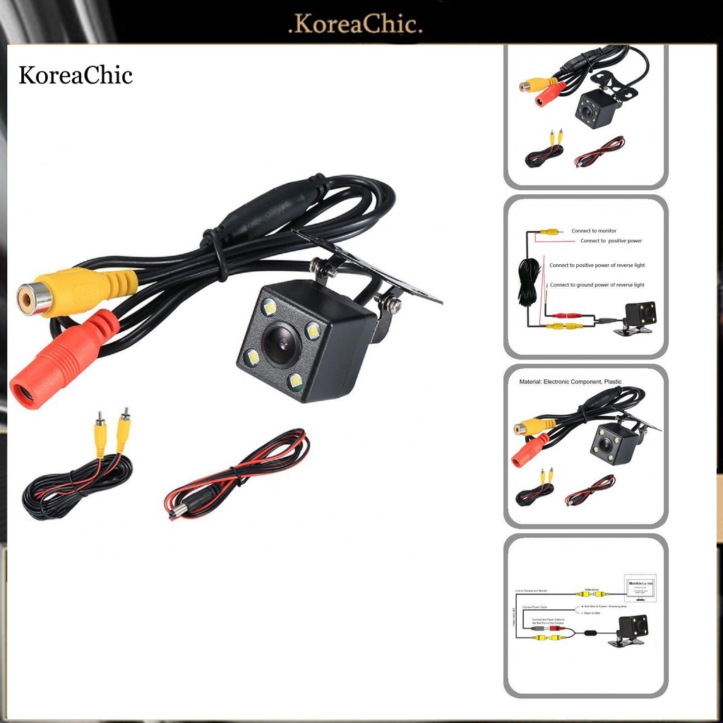 Camera chiếu hậu 4/8/12 LED nhỏ gọn lâu trôi cho xe hơi | BigBuy360 - bigbuy360.vn
