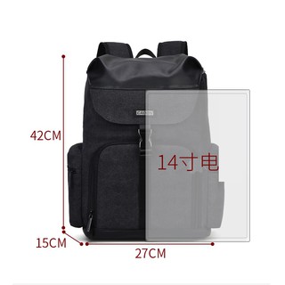 Balo máy ảnh M8 vải canvas