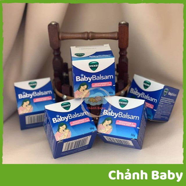 DẦU ẤM VICK BABY BALSAM ÚC - DÙNG CHO TRẺ TỪ 3 THÁNG