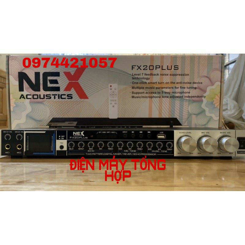 Vang cơ NEX FX20 PLUS🔥🌈 CÓ ĐIỀU KHIỂN TỪ XA🌟🪐 karaoke chuyên nghiệp âm thanh đỉnh cao