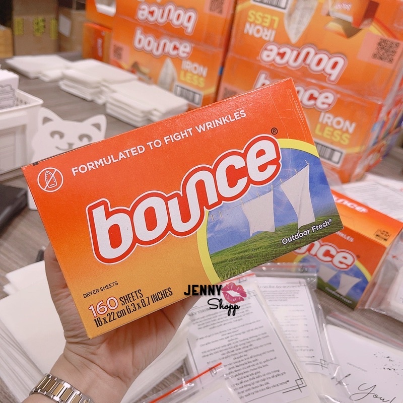 Giấy Thơm Quần Áo Bounce