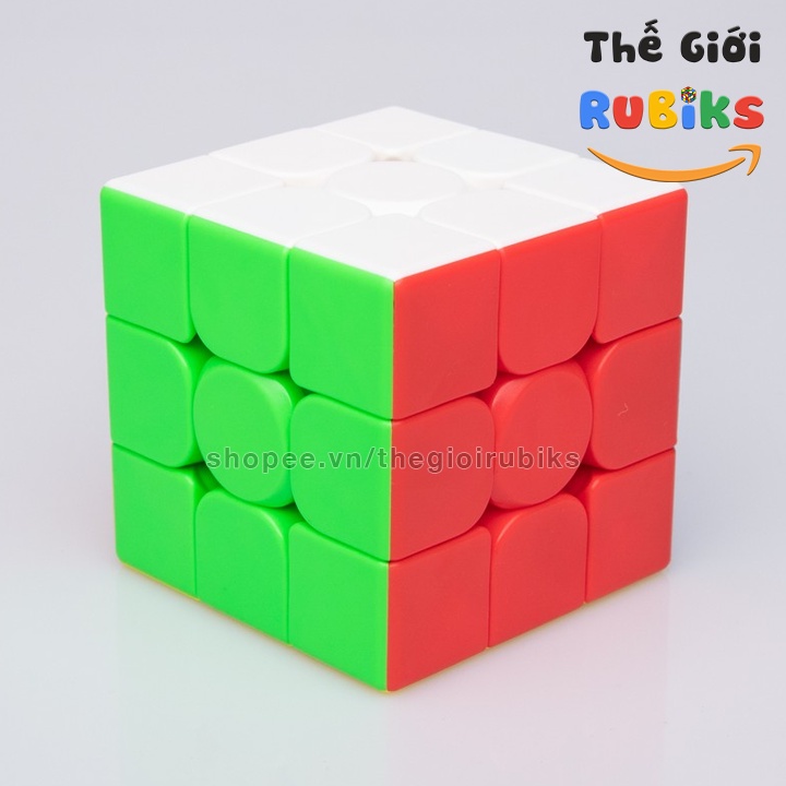 Rubik 3x3x3 Moyu Nhựa Màu. Hàng Trơn, Đẹp, Giá Tốt