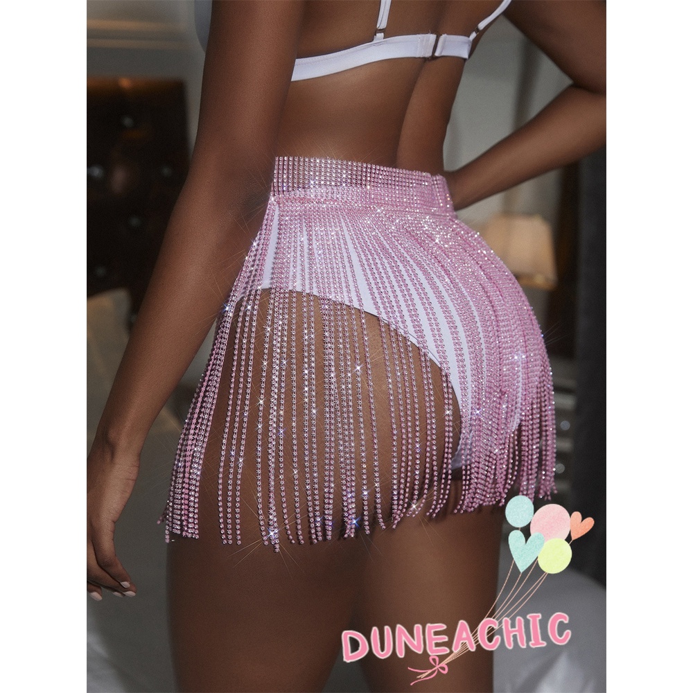 DUNEA Chân váy dunea709 đính kim sa lấp lánh quyến rũ