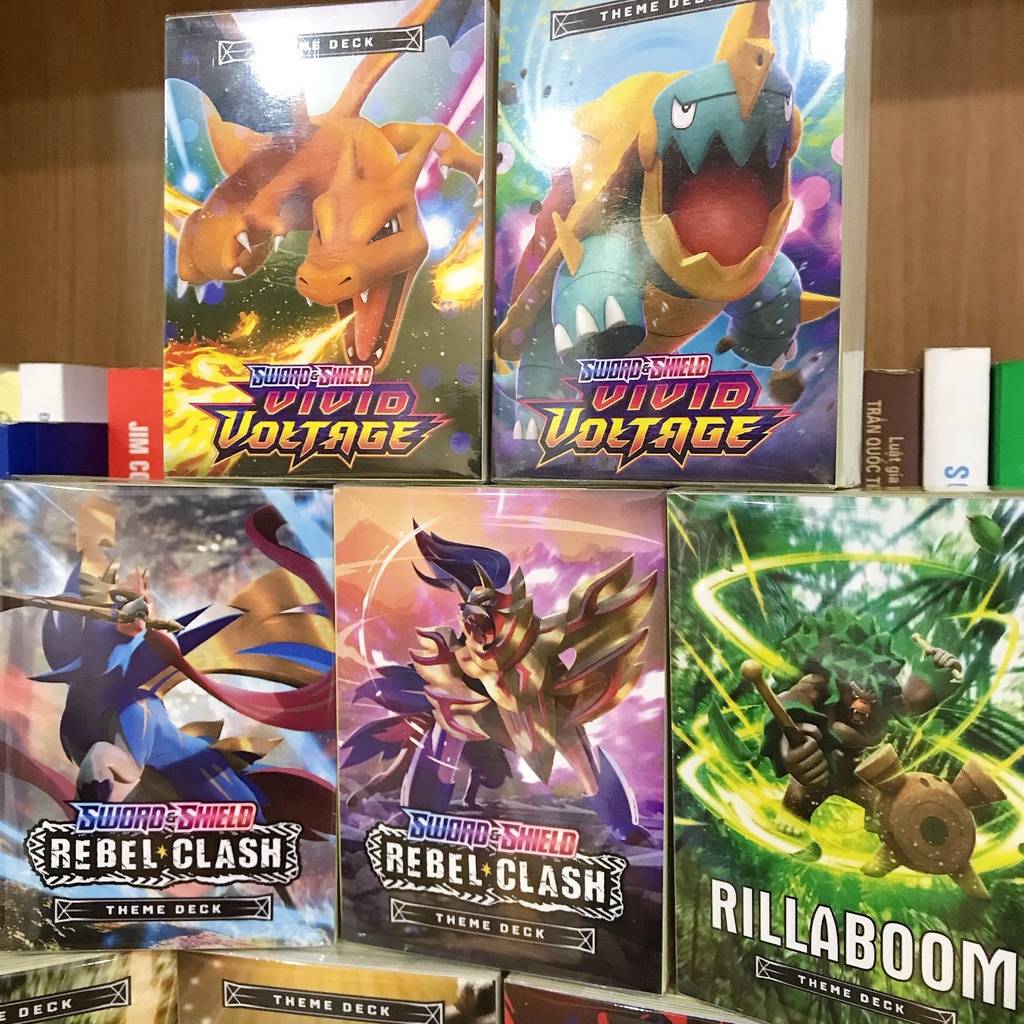 Tổng hợp các bộ Theme Deck 60 thẻ bài Pokemon  - Sword & Shield Series