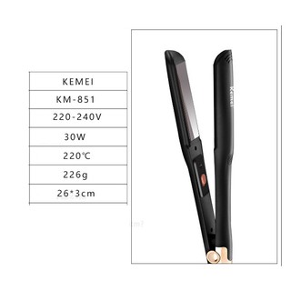Máy Làm Thẳng Tóc Kemei 851