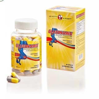 Hổ trợ xương khớp, viêm khớp và chống thoái hoá khớp - Glucosamin - Robinson Pharma USA - C/60v vỉ 60v