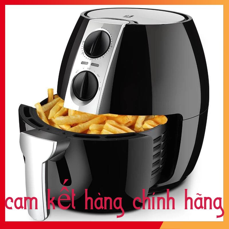[ RẺ VÔ ĐỊCH] NỒI CHIÊN KHÔNG DẦU SHANBEN-D18 LOẠI TO 4,5l LOẠI TỐT NHẤT