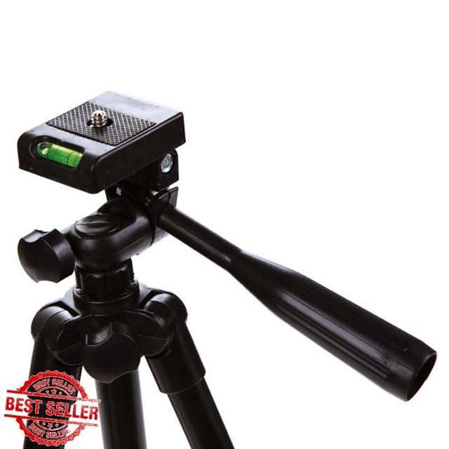 Combo 3 món chân đế chụp hình Tripod TF 3120 THẾ HỆ MỚI + đầu kẹp điện thoại + nút blt