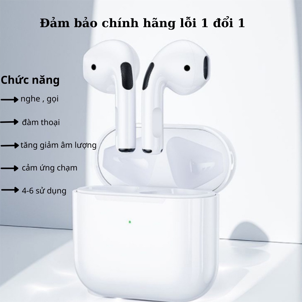 Tai Nghe Bluetooth Không Dây 5.0 Phiên Bản Pro4 Dành Cho Các Dòng Smartphone