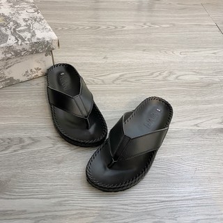 [FREESHIP] Dép Kẹp Da Bò Nam Cao Cấp - Da Bò Thật 100% - Bảo Hành 1 Năm