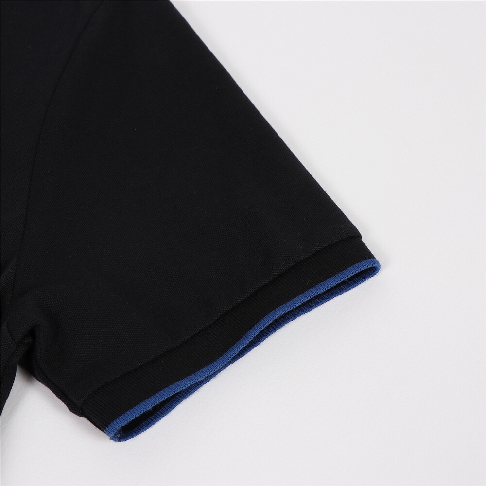 [MEMBER GIFT] Áo Thun Ngắn Tay Có Cổ Nam Giordano Màu Đen Size S 010192602401