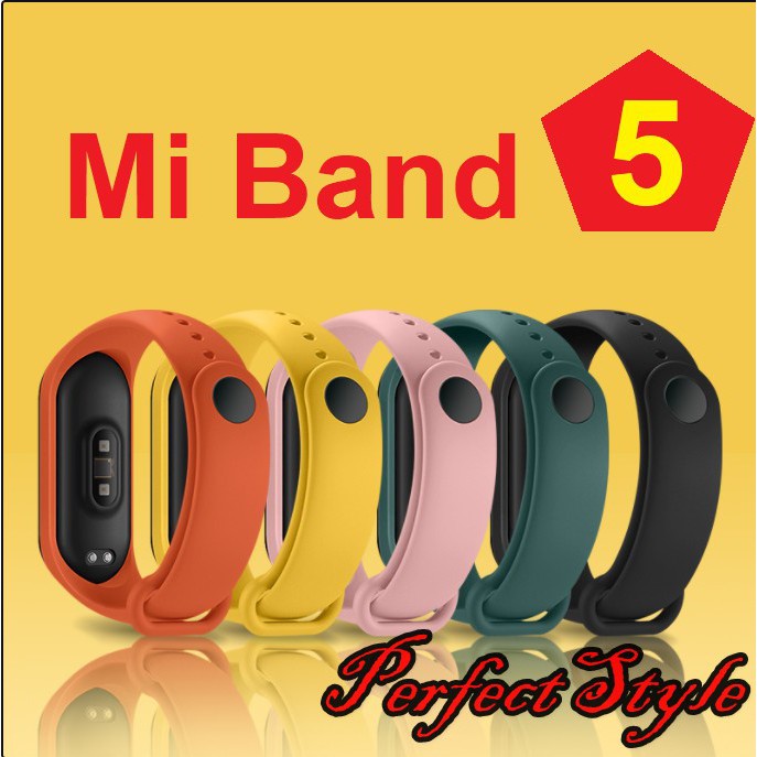 Dây Đeo Cao Su Thay Thế Cho Xiaomi Mi Band 5, Mi Band 5 / Miband 6 - Mi band 6 NFC { Dây 10k }