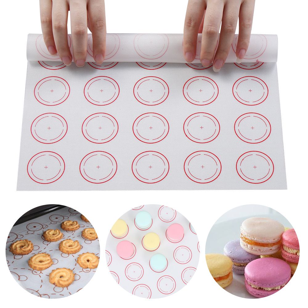 Tấm Lót Làm Bánh Bằng Sợi Thủy Tinh Chịu Nhiệt Chống Dính Có Thể Tái Sử Dụng