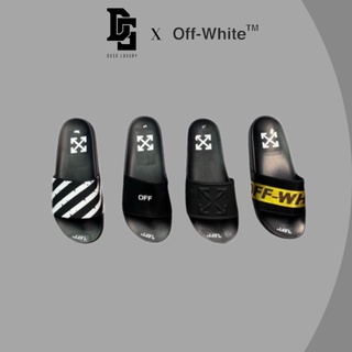 Dép quai ngang Nam nữ Off White, Dép lê Off White Sandal, Chất liệu đế Cao su đúc, nhiều mẫu DuSo