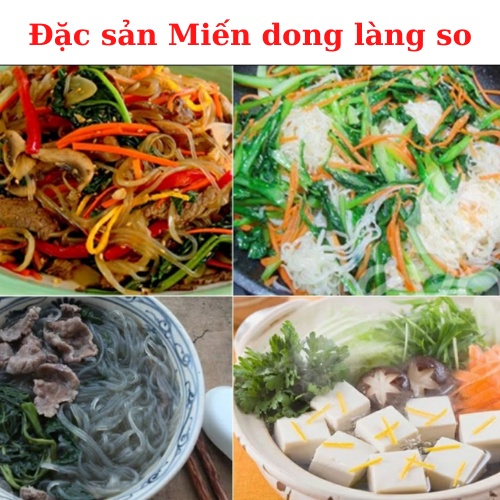 Miến dong sạch cao cấp làng so (500gr - 5 bó) Nam Hải ẩm thực Hà Nội Uy tín chất lượng | BigBuy360 - bigbuy360.vn