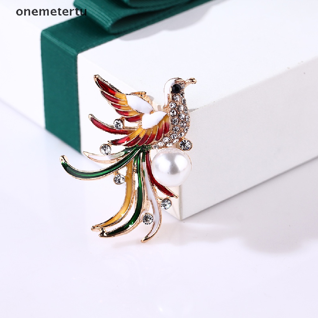 Trâm Cài Áo Hình Chim Hồng Hạc / Chim Phượng Hoàng / Cú Đính Pha Lê Thời Trang Cho Nữ