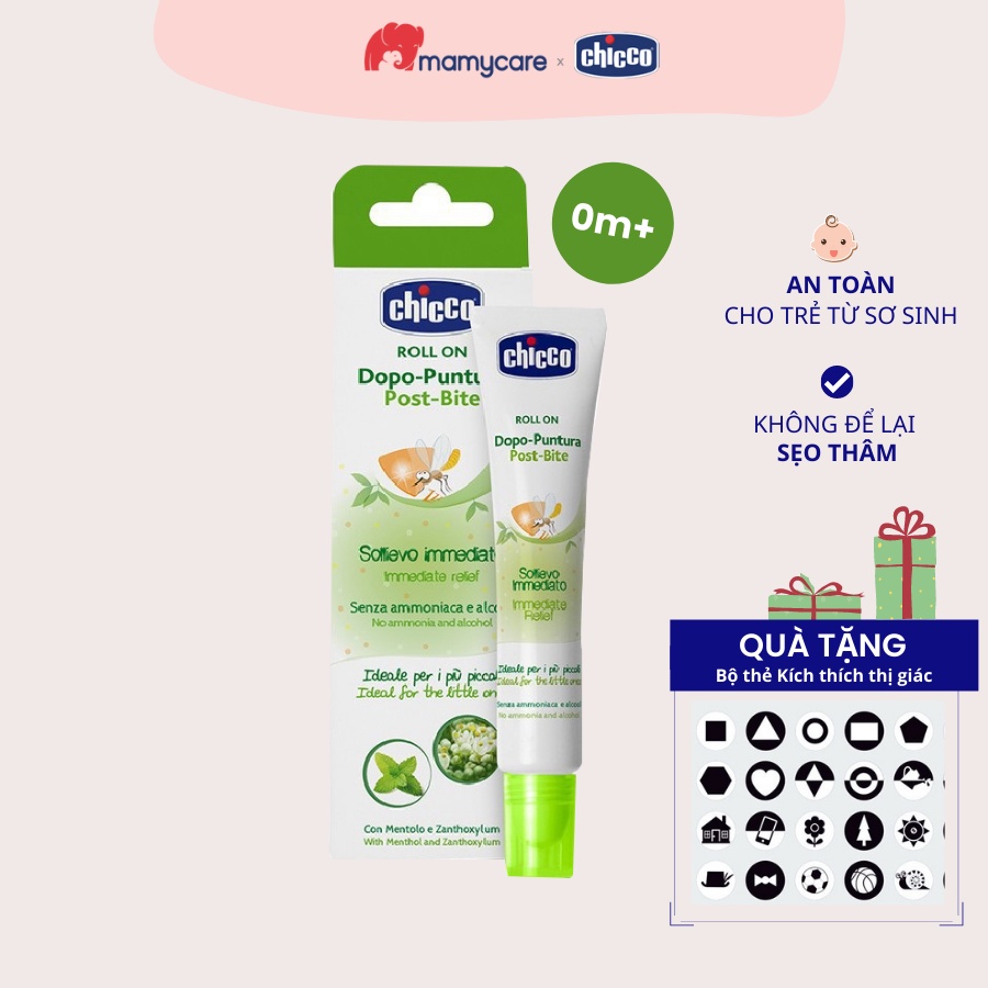 Lăn đa năng chống muỗi Chicco 60ml an toàn cho mẹ bầu và bé từ 2 tháng tuổi - MAMYCARE