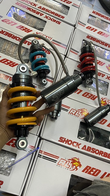 Phuộc Redleo có bình dầu ex135 / ex150