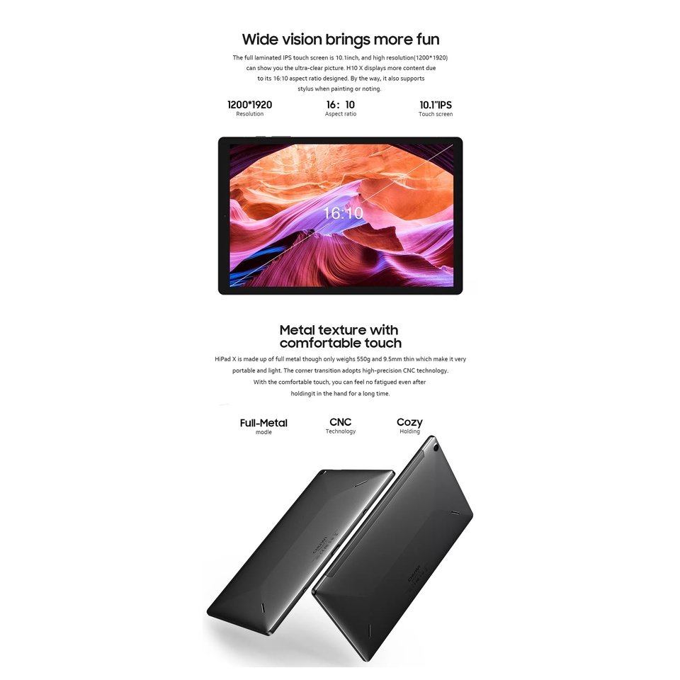 Máy tính bảng Chuwi HiPad X