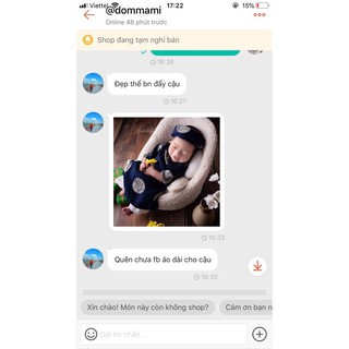 Bộ áo dài cho bé size sơ sinh