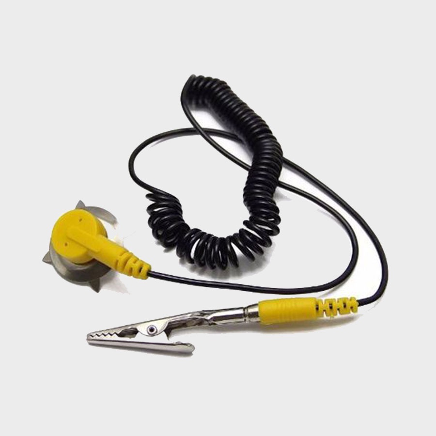 Dây tiếp đất chống tĩnh điện 1 đầu kẹp 1 đầu tròn hoặc 1 đầu kẹp 1 đầu sao
