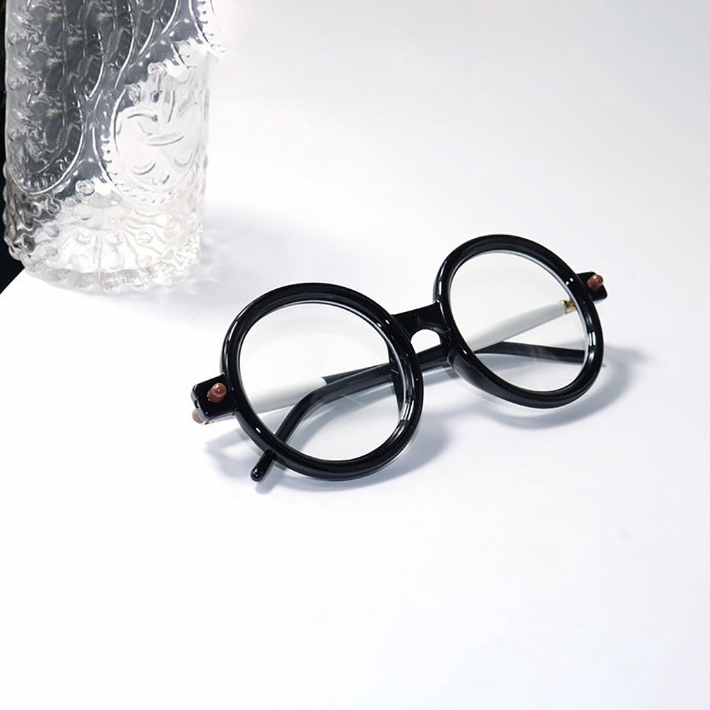 Kính thời trang KUBORAUM Mask P1 Gọng Tròn Nam Nữ Sang Chảnh Chống tia UV