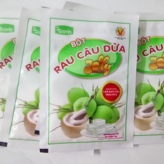 Bột rau câu gói 10-25g - hiệp long, hoàng yến, hàng huy, sóc vàng - Gia store