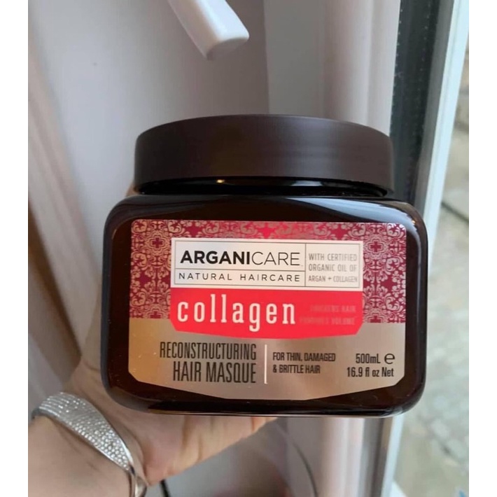 Ủ tóc collagen Arganicare 500ml
