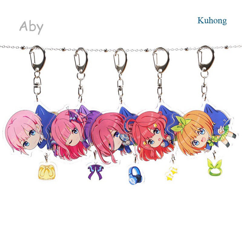 Móc Khóa Acrylic Hình Nhân Vật Hoạt Hình Nakano Ichika Nino