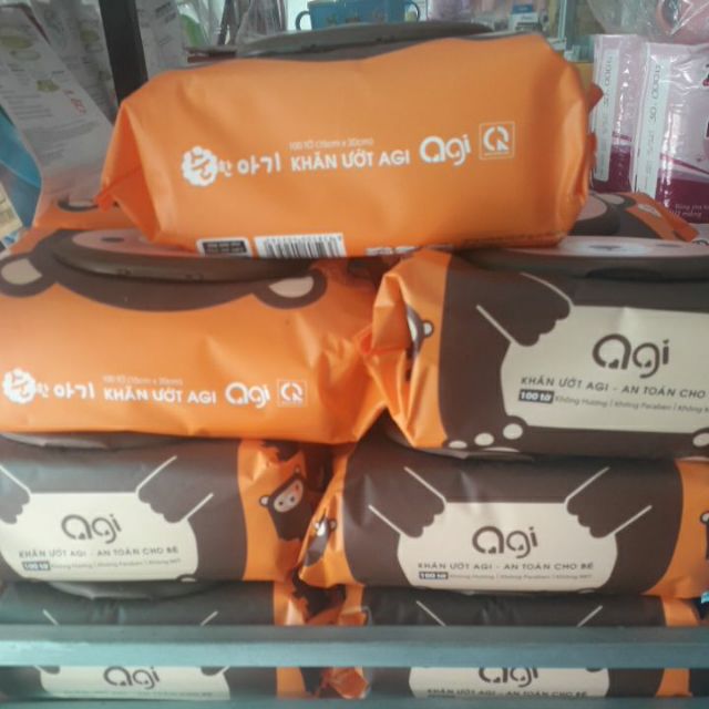 KHĂN ƯỚT AGI 100 TỜ