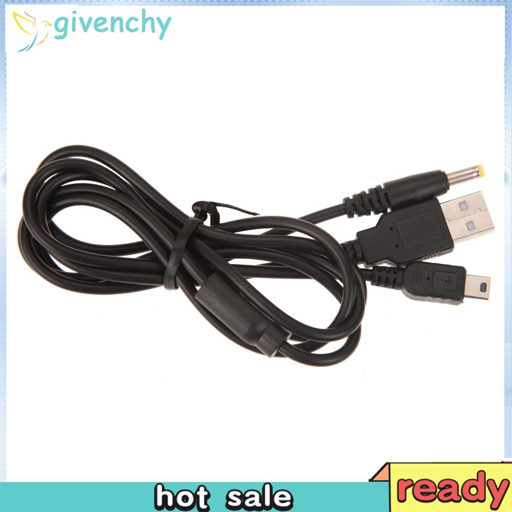 Dây Cáp Sạc Dữ Liệu Usb 2 Trong 1 Dài 1.2m Cho Sony Psp