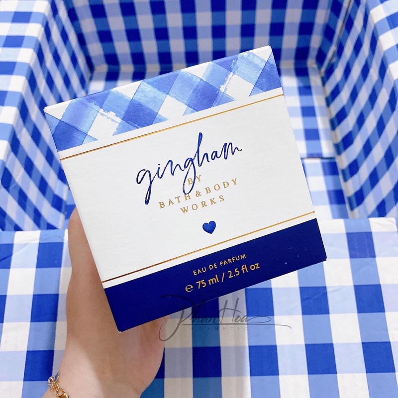 75ML PHIÊN BẢN GIỚI HẠN Nước hoa BATH& BODY WORKS Gingham EDP 75ml LAMII BEAUTY
