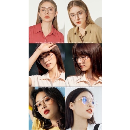 Kính gọng chéo thời trang siêu sang chảnh Quỳnh Kool trending