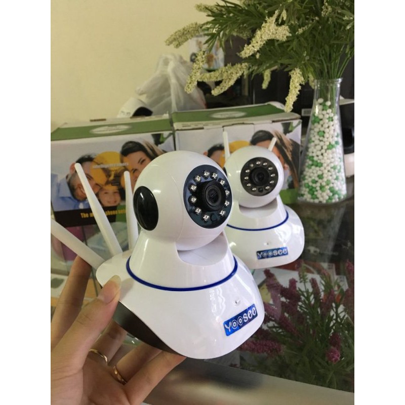 Camera YOOSEE WIFI IP XOAY 360 ĐỘ 3 RÂU FullHD1080p | BigBuy360 - bigbuy360.vn