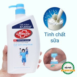 ⚡️ Sữa Tắm Bảo Vệ Khỏi Vi Khuẩn Lifebuoy Mát Lạnh Sảng Khoái 833ml