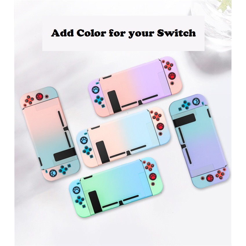 Ốp bảo vệ máy chơi game Lammcou cho Nintendo Switch NS Joy-Con che phủ đầy đủ thiết kế dễ thương