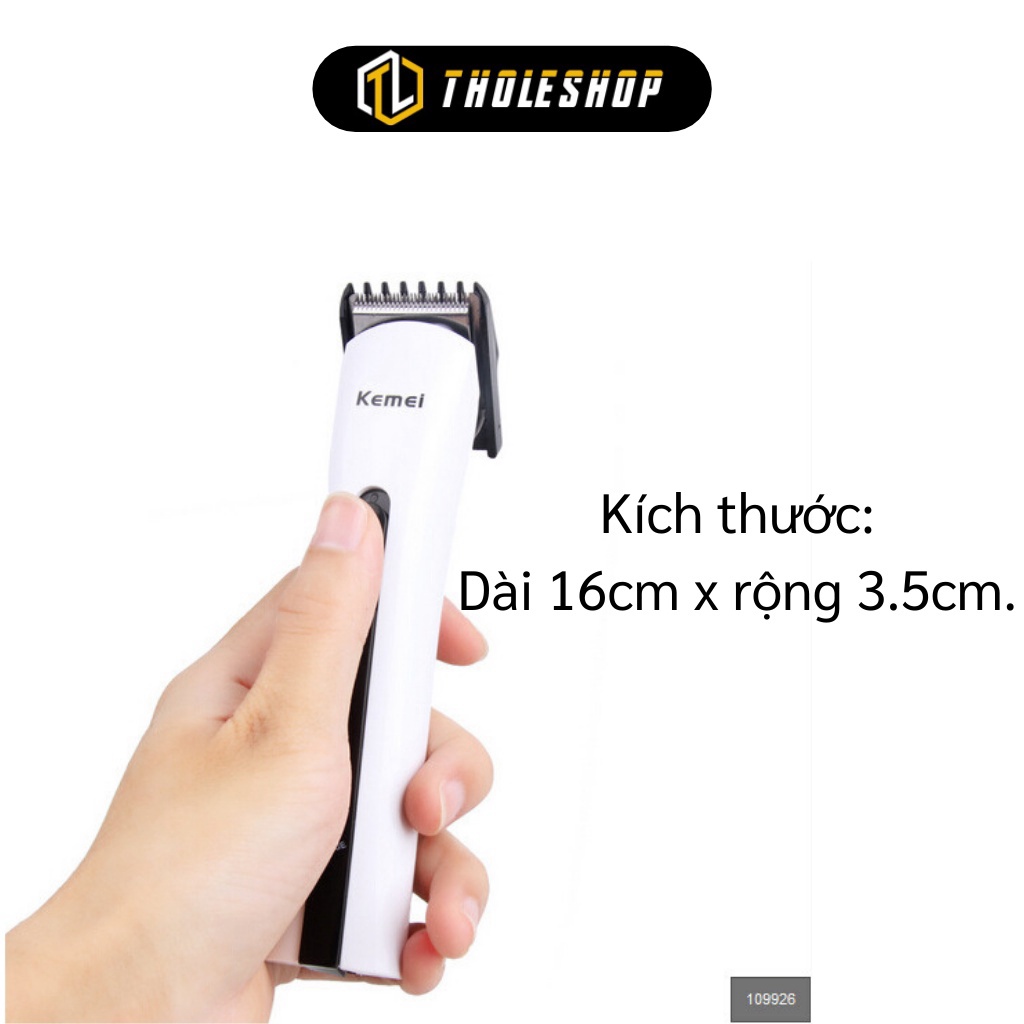 Máy cắt tóc - Tông đơ cắt tóc cho trẻ em người lớn Kemei KM-2516 sạc pin hàng fullbox chính hãng  2731