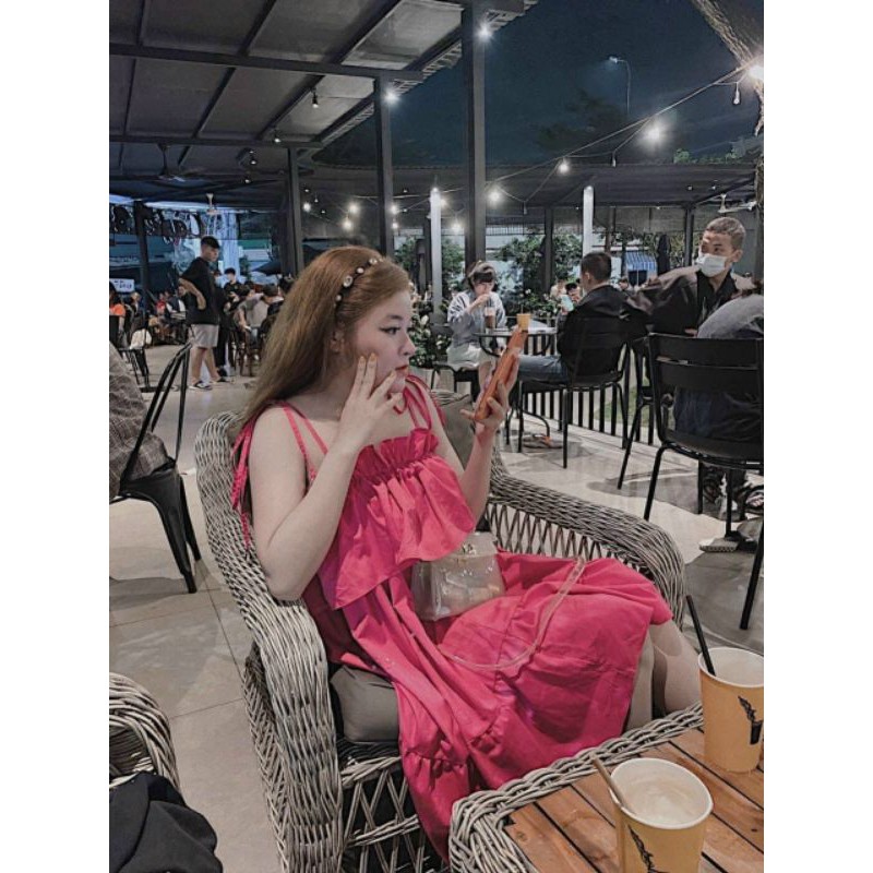 ĐẦM SUÔNG 2S ĐUÔI CÁ XẾP BÈO - 209 | BigBuy360 - bigbuy360.vn