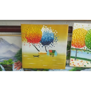 Tranh sơn dầu khổ 35x35